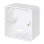 Intellinet pindpaigalduskarp 771900 771917 80x80x45mm Signaalvalge RAL9003