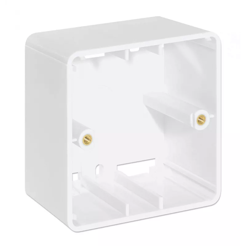 Intellinet pindpaigalduskarp 771900 771917 80x80x45mm Signaalvalge RAL9003