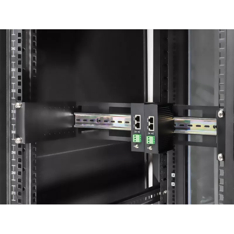 Rack rail Intellinet 716345 Must Aluminium 487mm x 210mm x 89mm