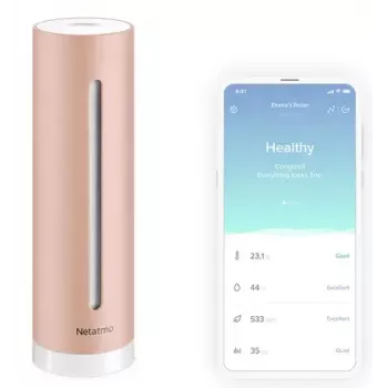 Kontroller Netatmo NAC-EC Alumiinium 45x45x155 mm