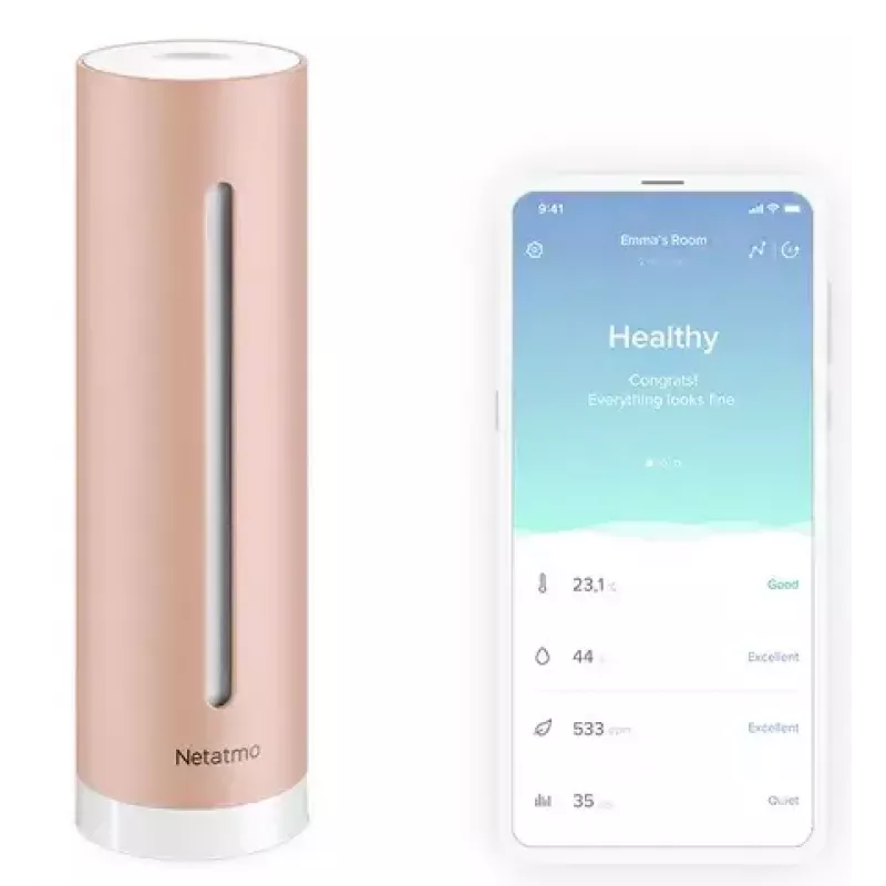 Kontroller Netatmo NAC-EC Alumiinium 45x45x155 mm
