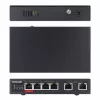 Intellinet 6-pordiline kiire Etherneti lüliti, 4 PoE porti, 65 W võimsuseelarve
