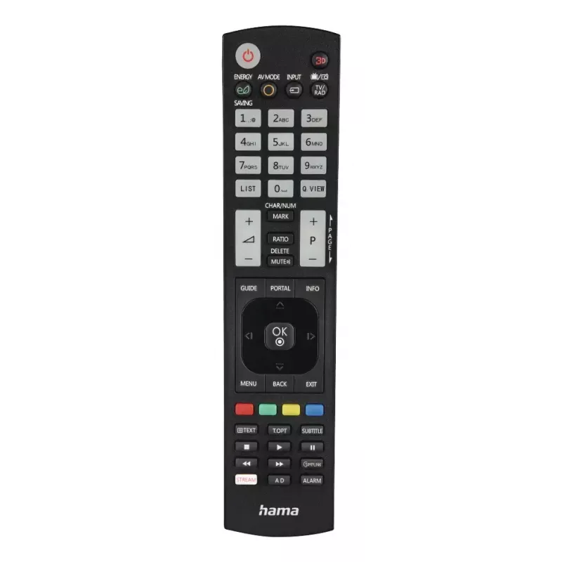 Kaugjuhtimispult Hama 00221061 IR-juhtmevaba LG telerile 52 nuppu