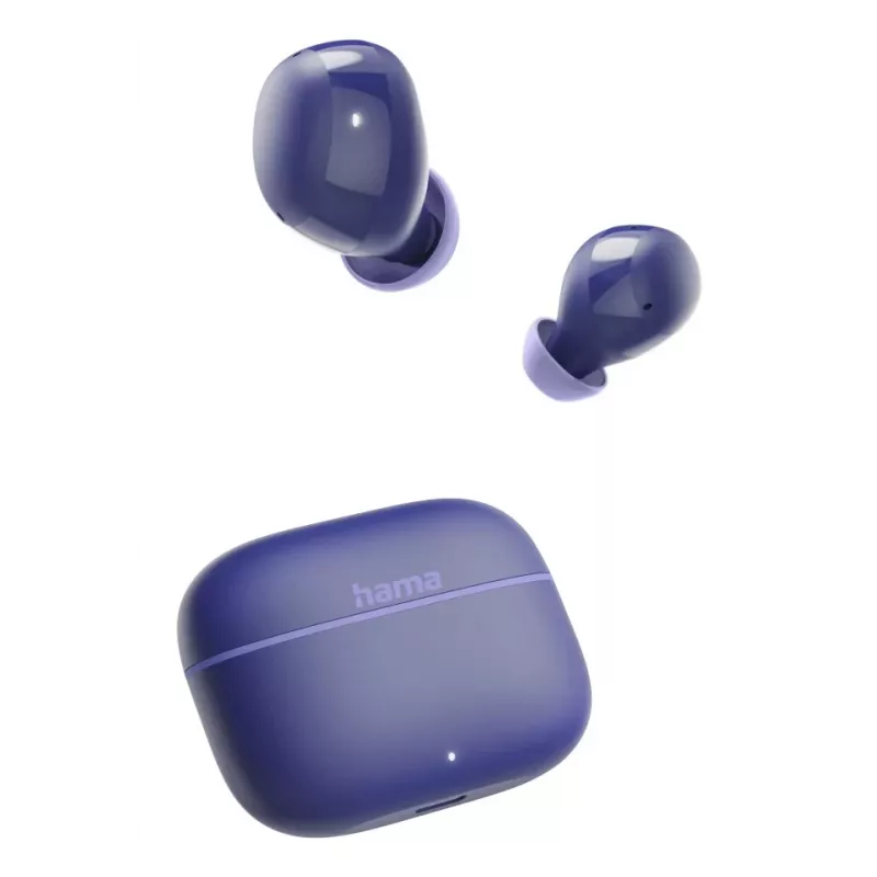 Hama Freedom Buddy II kõrvaklapid True Wireless Stereo (TWS) kõrvasisesed kõned/muusika Bluetooth sinine