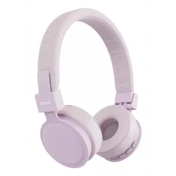Hama Freedom Lit III peakomplekt juhtmeta peapaelaga kõned/muusika USB USB-C Bluetooth roosa