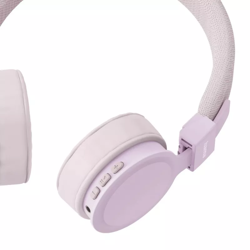 Hama Freedom Lit III peakomplekt juhtmeta peapaelaga kõned/muusika USB USB-C Bluetooth roosa