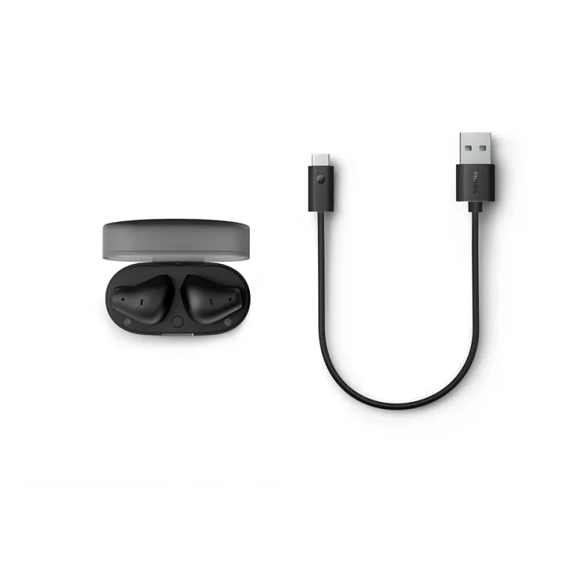Philips TAT2139BK/00 kõrvaklapid/kõrvaklappide komplekt Juhtmeta kõrvasisesed Kõned/Muusika Bluetooth Must