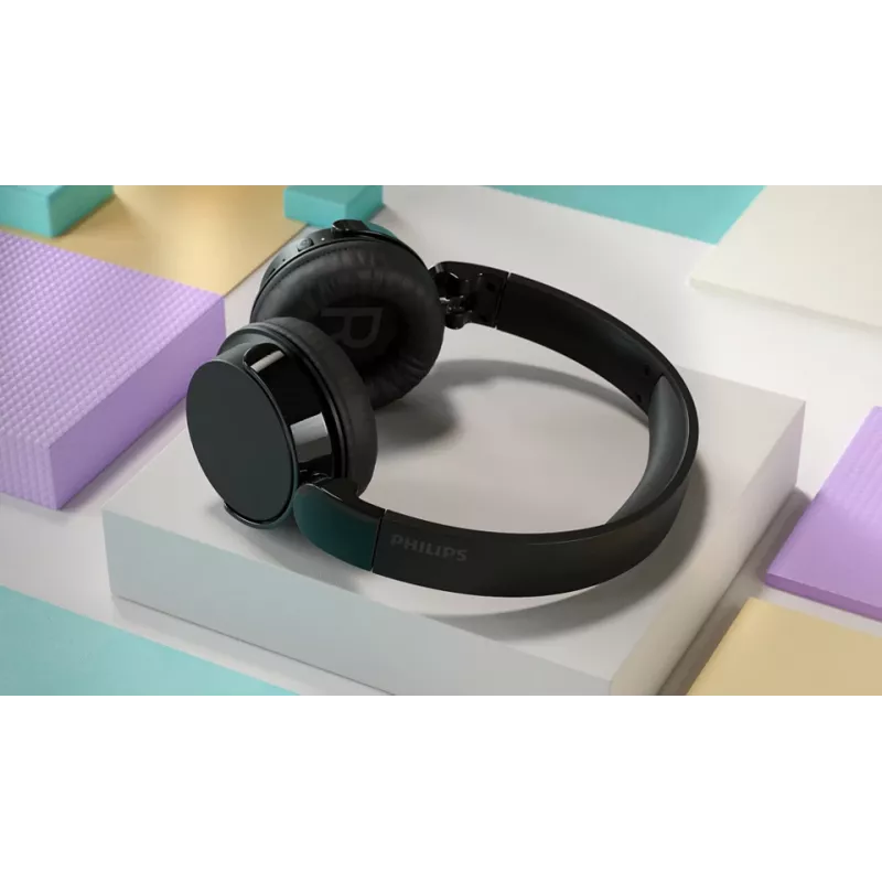 Philips 4000 seeria TAH4209BK/00 kõrvaklapid/peakomplekt Juhtmevaba Peavõru Kõned/Muusika Bluetooth Must