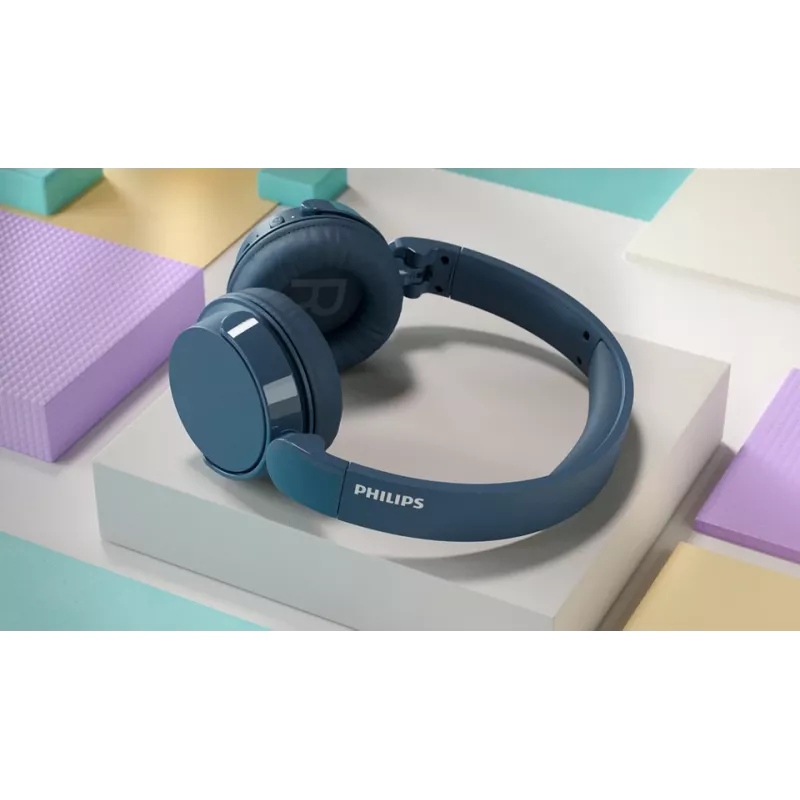 Philips 4000 seeria TAH4209BL/00 kõrvaklapid/peakomplekt Juhtmevaba Peapael Kõned/muusika Bluetooth Sinine