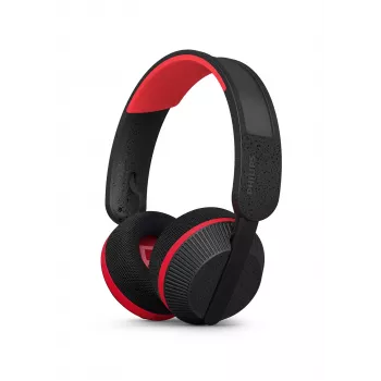 Philips 6000 seeria TAA6219BK/00 kõrvaklapid/peakomplekt Traadita Peavõru Muusika Bluetooth Must, Punane