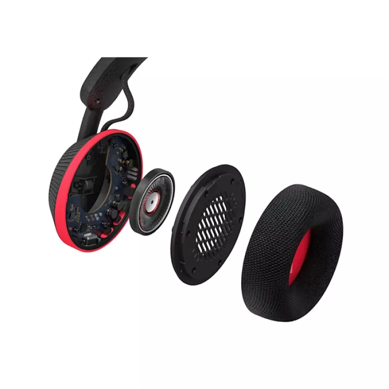 Philips 6000 seeria TAA6219BK/00 kõrvaklapid/peakomplekt Traadita Peavõru Muusika Bluetooth Must, Punane