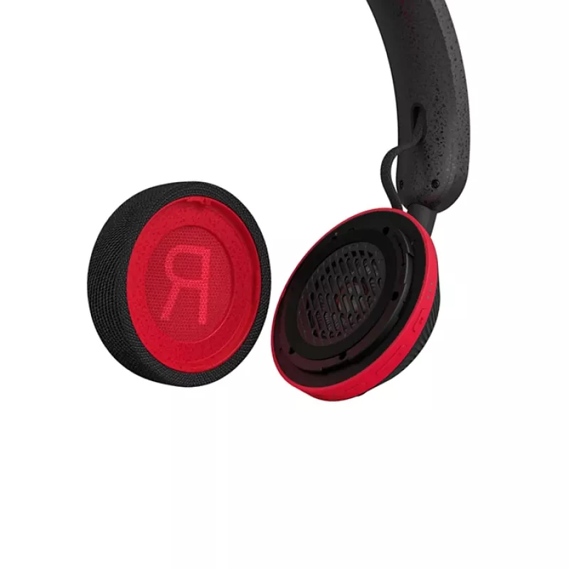 Philips 6000 seeria TAA6219BK/00 kõrvaklapid/peakomplekt Traadita Peavõru Muusika Bluetooth Must, Punane