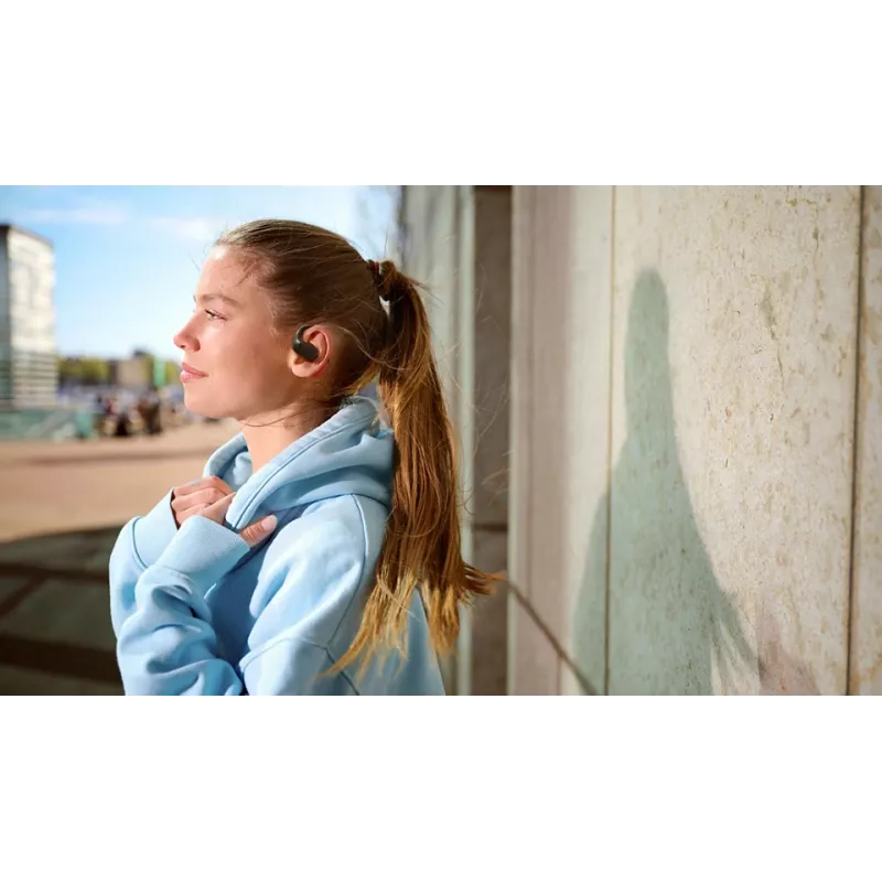 Philips 6000 seeria TAA6709BK/00 kõrvaklapid/kõrvaklappide komplekt True Wireless Stereo (TWS) Ear-hook spordikõrvaklapid Bluetooth must, punane