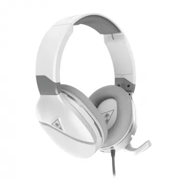 Turtle Beach Recon 200 Valge Gen 2 juhtmega võimendatud mängupeakomplekt – PS4, PS5, Xbox Series X|S, Xbox One ja PC