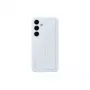 Cover Samsung Galaxy S24 Light Blue Monochromatic Desktop Stand