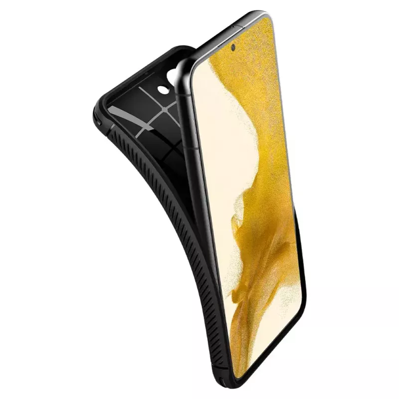 Spigen Rugged Armor mobiiltelefoni ümbris must Galaxy S22 6.1 tolli