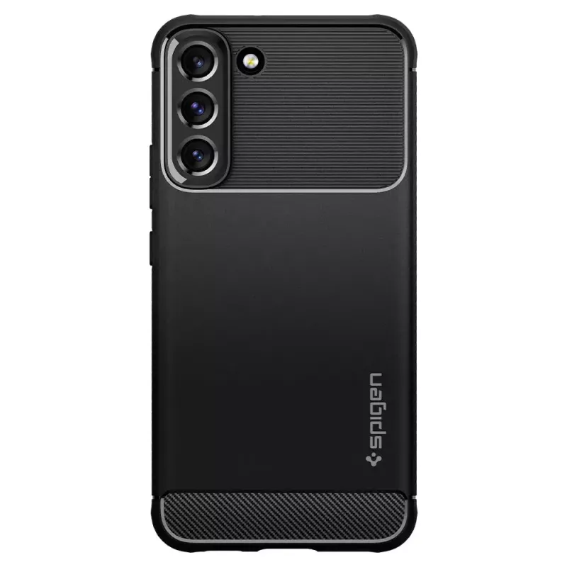 Spigen Rugged Armor mobiiltelefoni ümbris must Galaxy S22 6.1 tolli