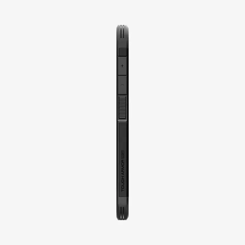 Spigen Galaxy S25 ümbris Tough Armor AI must kate lauajalaga