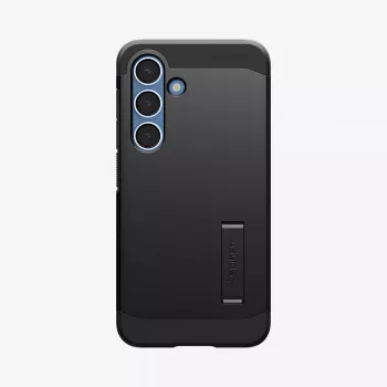 Spigen Galaxy S25 ümbris Tough Armor AI must kate lauajalaga