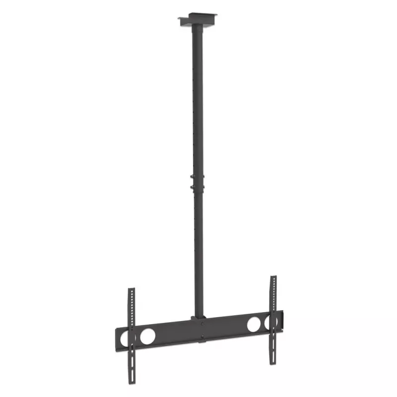 Manhattan Laekinnitus teleritele ja kuvaritele, Ekraanile: 37 inch kuni 75 inch, Reguleeritav kõrgus: 105-156 cm, VESA ühilduvus: kõik 200x200 kuni 800x400 mm vahel - kontrolli nelja kinnitusava mõõtmeid ekraani tagaküljel, et tagada sobivus, Maksimaalselt 50 kg, LFD, Kinnitusklamber