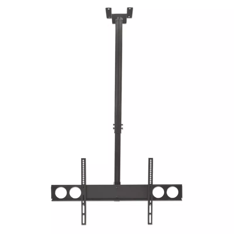 Manhattan Laekinnitus teleritele ja kuvaritele, Ekraanile: 37 inch kuni 75 inch, Reguleeritav kõrgus: 105-156 cm, VESA ühilduvus: kõik 200x200 kuni 800x400 mm vahel - kontrolli nelja kinnitusava mõõtmeid ekraani tagaküljel, et tagada sobivus, Maksimaalselt 50 kg, LFD, Kinnitusklamber