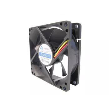 Chieftec AF-1225S arvuti jahutussüsteem Arvutikorpuse Ventilaator Must