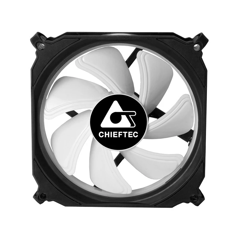 Chieftec CF-1225RGB arvuti jahutussüsteem Arvutikorpuse ventilaator 12 cm Must