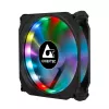 Chieftec CF-1225RGB arvuti jahutussüsteem Arvutikorpuse ventilaator 12 cm Must