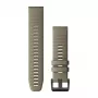 Band Garmin QuickFit 22 Sand Silicone