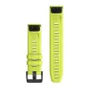 Band Garmin QuickFit 22 kollane Silicone