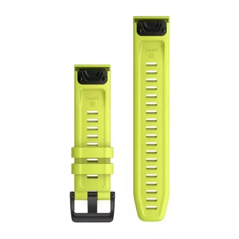 Band Garmin QuickFit 22 kollane Silicone
