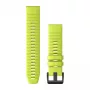 Band Garmin QuickFit 22 kollane Silicone