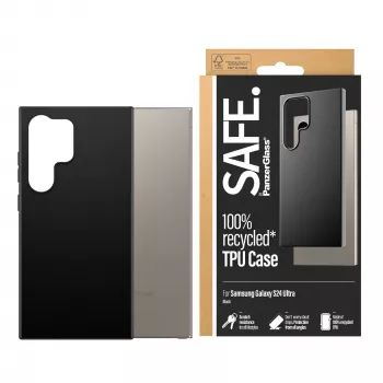 TPU-ümbrise PanzerGlass SAFE Samsung Galaxy S24 Ultra Must läbipaistev kaitse