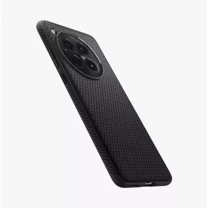Spigen OnePlus 12 Liquid Air mattmust mobiiltelefoni ümbris 17,3 cm