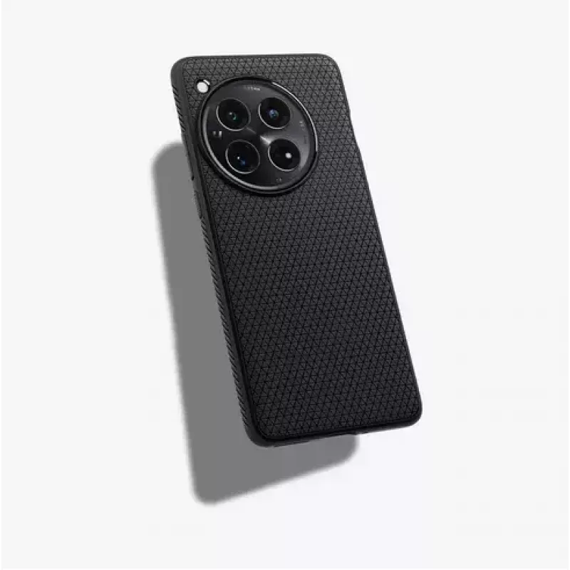Spigen OnePlus 12 Liquid Air mattmust mobiiltelefoni ümbris 17,3 cm
