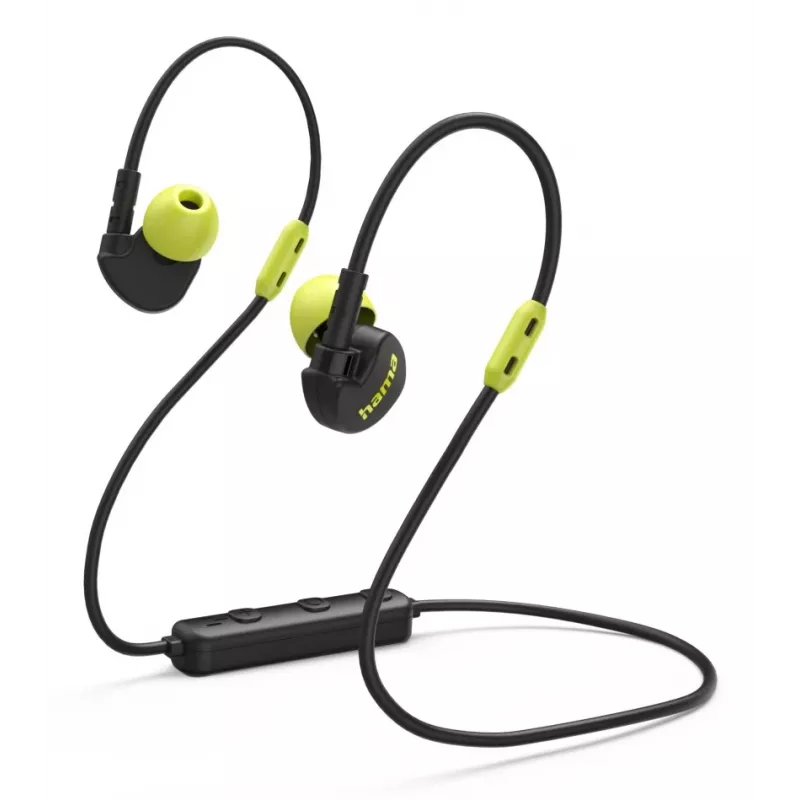Hama Freedom Athletics III kõrvaklapid Juhtmevabad Spordi kõrvasisesed Bluetooth Must, Kollane