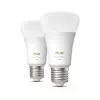 Nutipirn Philips A60 E27 — Bluetooth/Zigbee, 6 W, 810 lm, valge, 2 tk pakend