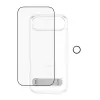 Ekraanikaitsekomplekt PanzerGlass CARE 3-in-1 Feature Kick iPhone Air jaoks — karastatud klaas, PET, silikoon, läbipaistev