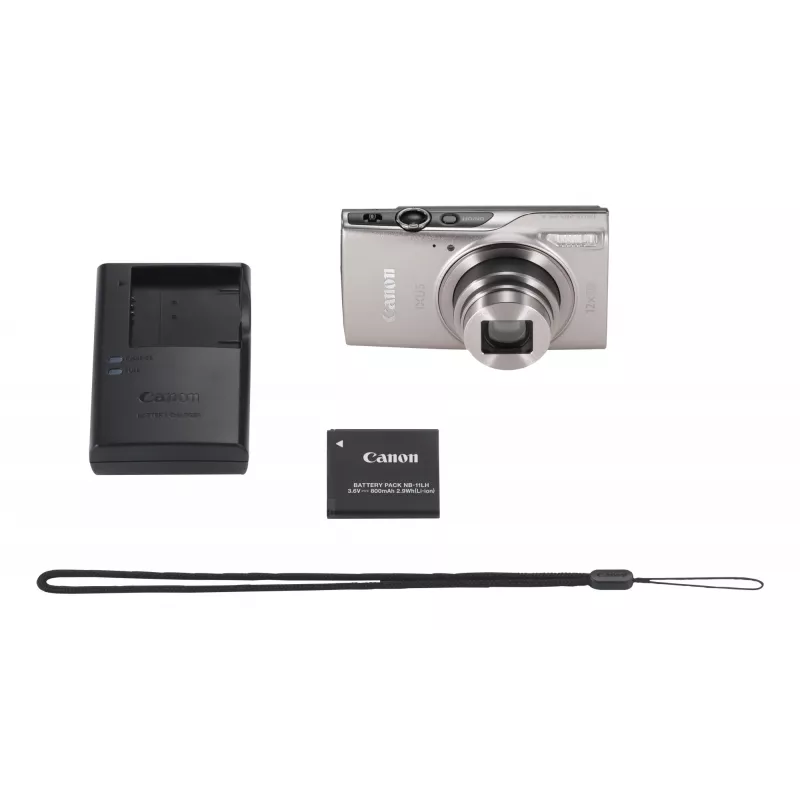 Canon Digital IXUS 285 HS A 1/2.3-tolline kompaktkaamera 20,2 MP CMOS 5184 x 3888 pikslit hõbedane
