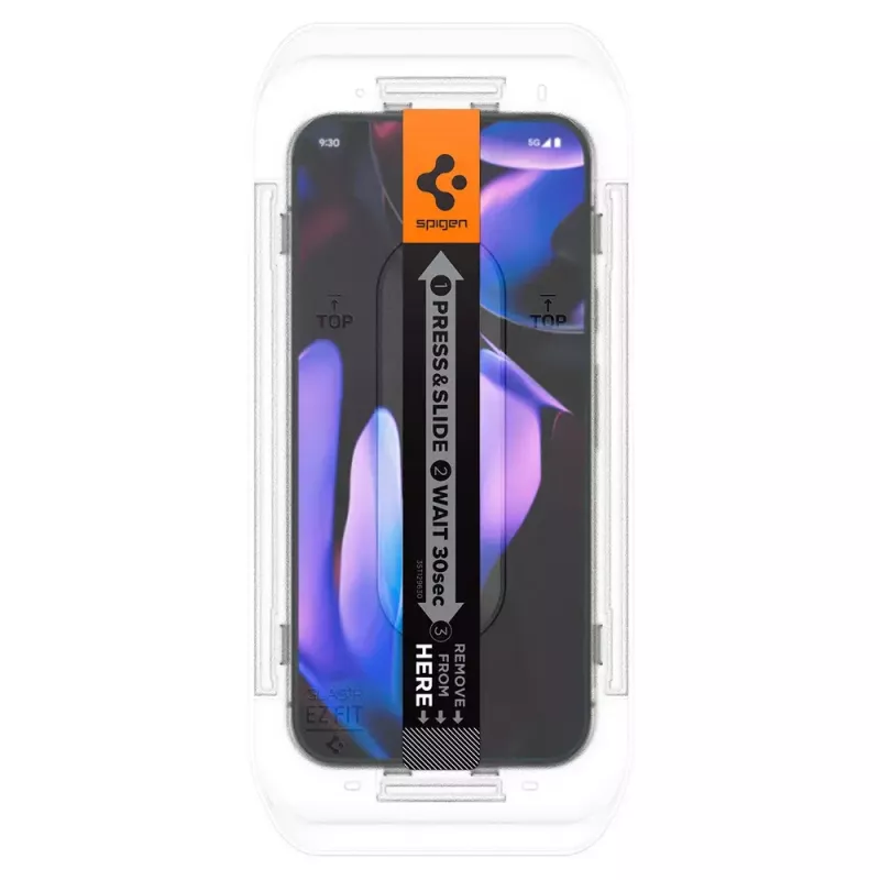 Spigen Glass Screen Protector EZ Fit GLAS.tR õhuke Google Pixel 9 / 9 Pro jaoks
