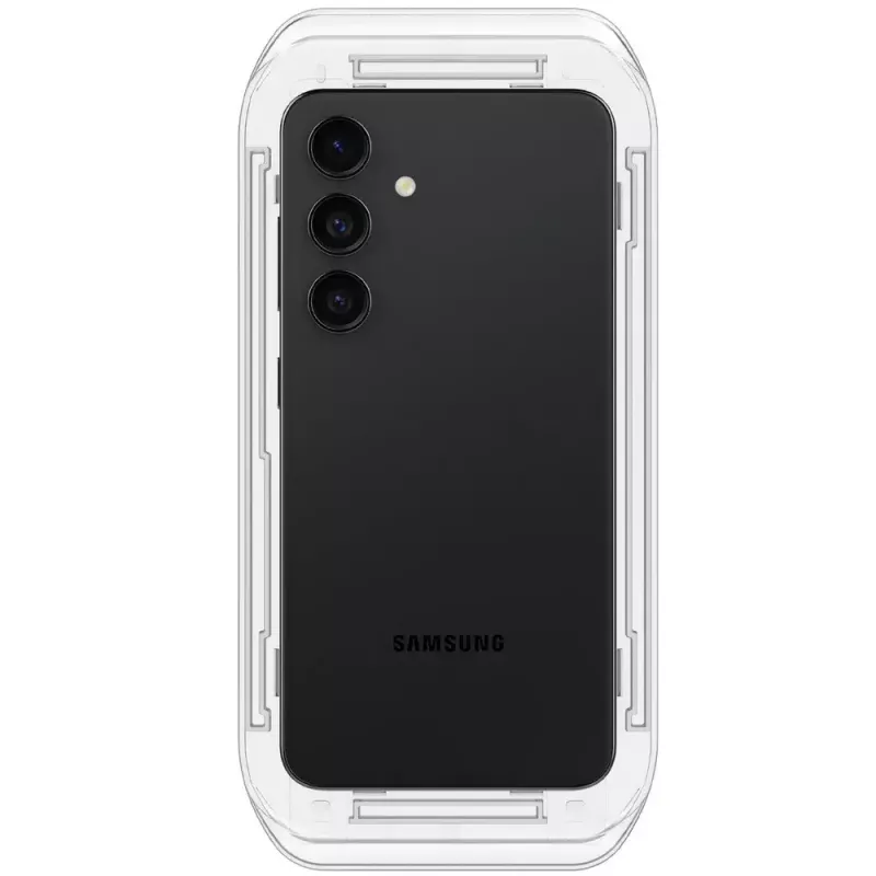 Klaasist ekraanikaitse Spigen Galaxy S24 tolmu- ja kriimustuskindel