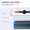Klaasist ekraanikaitse Spigen Galaxy S24 tolmu- ja kriimustuskindel