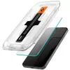 Klaasist ekraanikaitse Spigen Galaxy S24 tolmu- ja kriimustuskindel