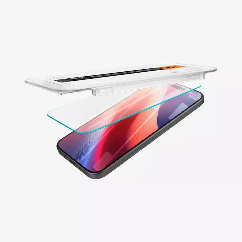 Spigen GLAS.tR EZ Fit kaameraobjektiivi kaitse Apple iPhone 16 Pro Max karastatud klaas 2 tk