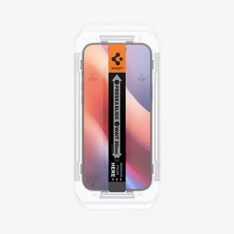 Spigen GLAS.tR EZ Fit kaameraobjektiivi kaitse Apple iPhone 16 Pro Max karastatud klaas 2 tk