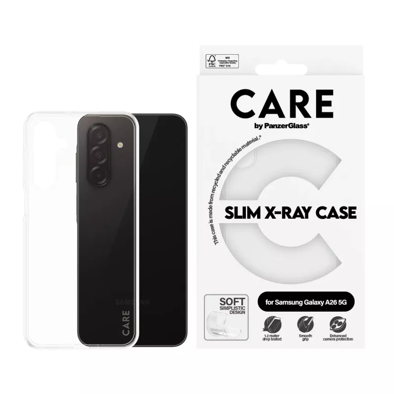 Cover PanzerGlass Samsung Galaxy A26 5G X-Ray Soft läbipaistev