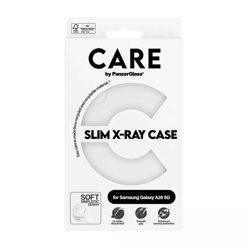 Cover PanzerGlass Samsung Galaxy A26 5G X-Ray Soft läbipaistev