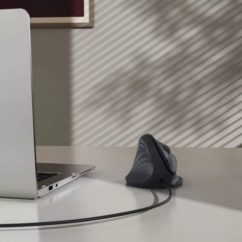 Hama ECM-500L hiir kontor Vasakukäeline USB Type-A Optiline 1800 DPI