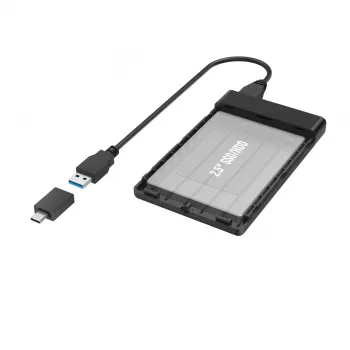 Hama 00200760 salvestusseadme korpus HDD/SSD korpus Must 2,5 tolli