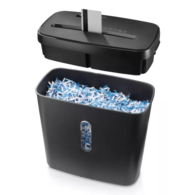 Hama Safe X50 paberipurustaja Ristipurustamine 65 dB 22 cm Must